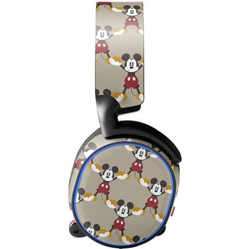 Disney Mickey Mouse Pattern Formation SteelSeries Arctis 3 Skin