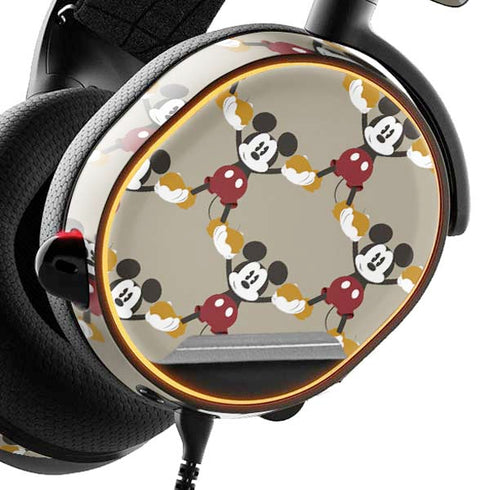 Disney Mickey Mouse Pattern Formation SteelSeries Arctis 3 Skin