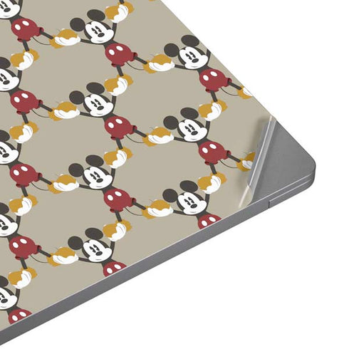 Disney Mickey Mouse Pattern Formation Universal Laptop 13in (10.6 x 7.6in) Skin