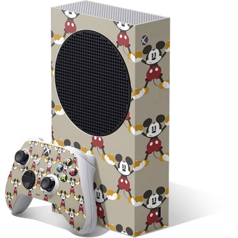Disney Mickey Mouse Pattern Formation Xbox Series S Skins