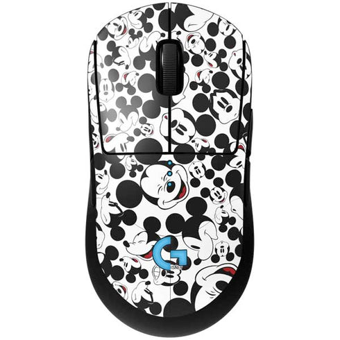 Disney Mickey Mouse Face Pattern G Pro Wireless Gaming Mouse Skin