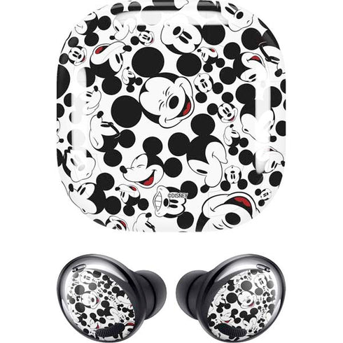 Disney Mickey Mouse Face Pattern Galaxy Buds Pro Skin