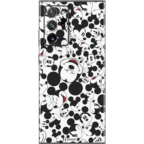 Disney Mickey Mouse Face Pattern Galaxy Note20 Ultra 5G Skin