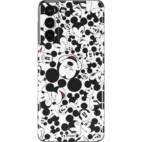 Disney Mickey Mouse Face Pattern Galaxy S21 5G Skin