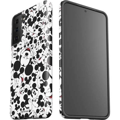 Disney Mickey Mouse Face Pattern Galaxy S21 FE Pro Case