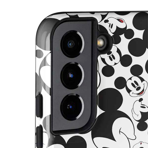 Disney Mickey Mouse Face Pattern Galaxy S22 Pro Case