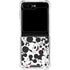 Disney Mickey Mouse Face Pattern Galaxy Z Flip5 5G Clear Case