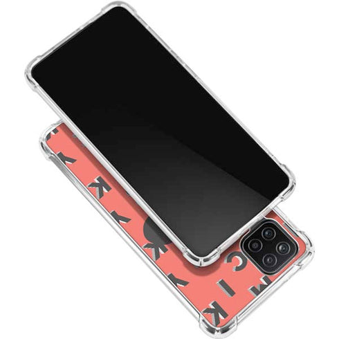 Disney Mickey Mouse Grumpy Face Galaxy A12 Clear Case