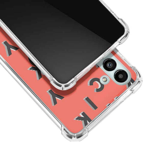 Disney Mickey Mouse Grumpy Face Galaxy A13 5G Clear Case