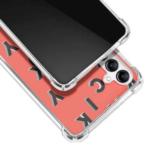 Disney Mickey Mouse Grumpy Face Galaxy A14 5G Clear Case