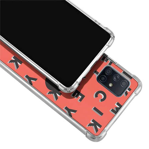 Disney Mickey Mouse Grumpy Face Galaxy A71 5G Clear Case