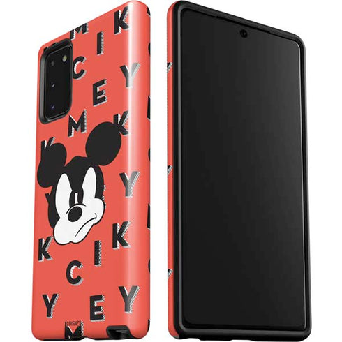 Disney Mickey Mouse Grumpy Face Galaxy Note20 5G Pro Case