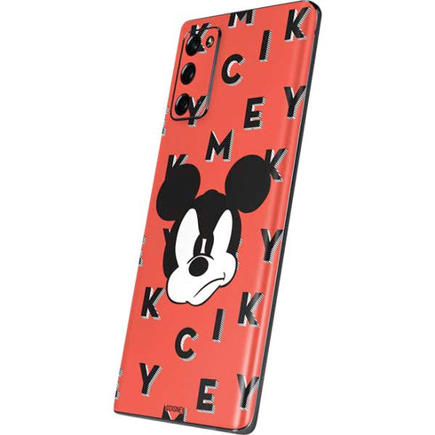 Disney Mickey Mouse Grumpy Face Galaxy Note20 5G Skin