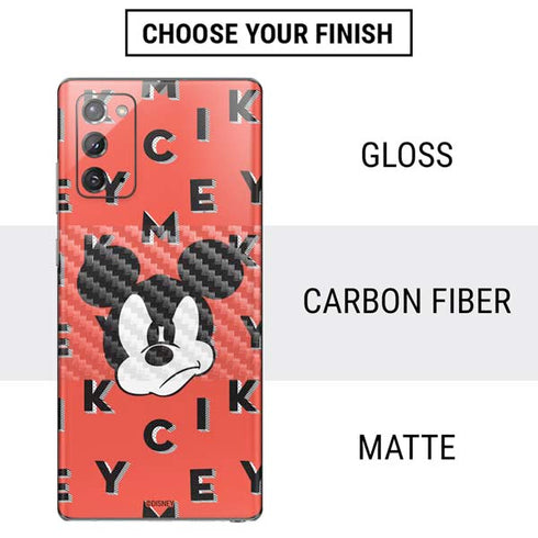 Disney Mickey Mouse Grumpy Face Galaxy Note20 5G Skin