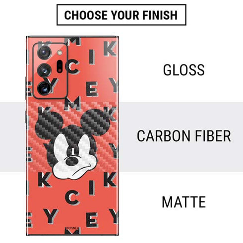 Disney Mickey Mouse Grumpy Face Galaxy Note20 Ultra 5G Skin