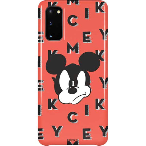 Disney Mickey Mouse Grumpy Face Galaxy S20 Lite Case