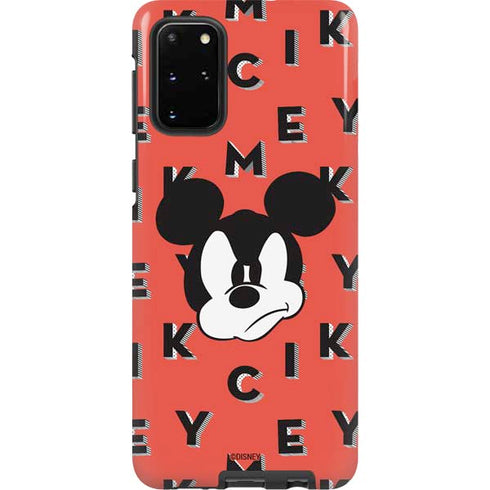 Disney Mickey Mouse Grumpy Face Galaxy S20 Plus Pro Case