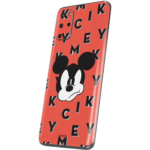 Disney Mickey Mouse Grumpy Face Galaxy S20 Plus Skin