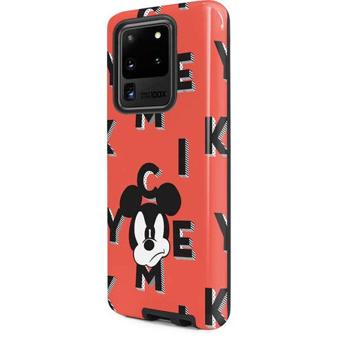 Disney Mickey Mouse Grumpy Face Galaxy S20 Ultra 5G Pro Case