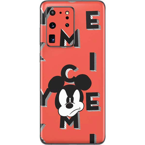 Disney Mickey Mouse Grumpy Face Galaxy S20 Ultra 5G Skin