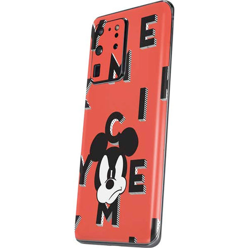 Disney Mickey Mouse Grumpy Face Galaxy S20 Ultra 5G Skin