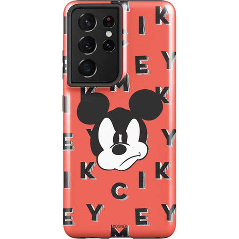 Disney Mickey Mouse Grumpy Face Galaxy S21 Ultra 5G Pro Case