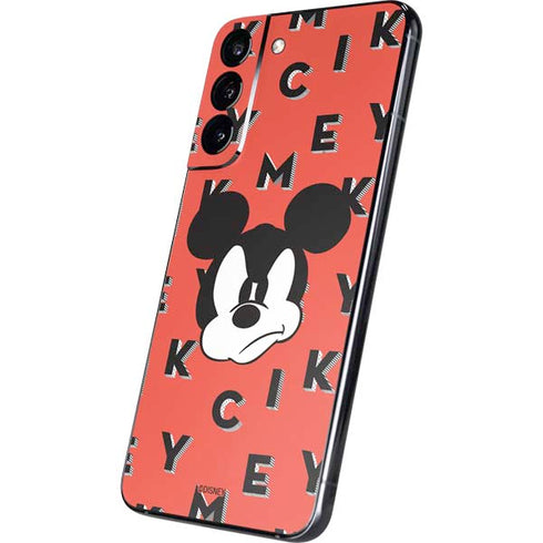 Disney Mickey Mouse Grumpy Face Galaxy S22 Plus Skin