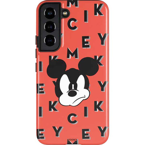Disney Mickey Mouse Grumpy Face Galaxy S22 Pro Case