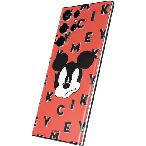 Disney Mickey Mouse Grumpy Face Galaxy S22 Ultra Skin