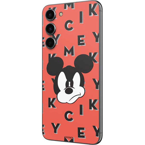 Disney Mickey Mouse Grumpy Face Galaxy S23 Plus Skin