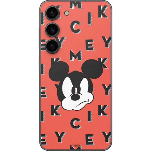 Disney Mickey Mouse Grumpy Face Galaxy S23 Skin