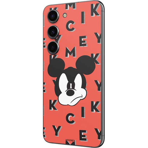 Disney Mickey Mouse Grumpy Face Galaxy S23 Skin