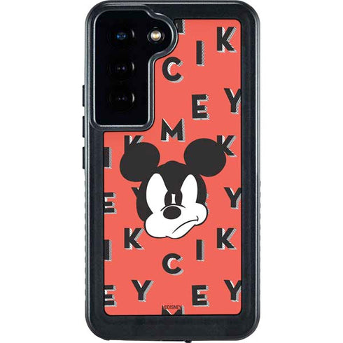 Disney Mickey Mouse Grumpy Face Galaxy S23 Waterproof Case