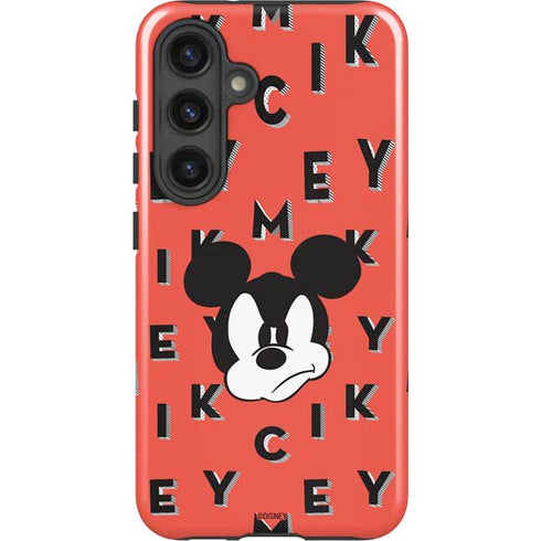 Disney Mickey Mouse Grumpy Face Galaxy S24 Plus Impact Case