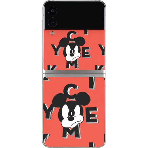 Disney Mickey Mouse Grumpy Face Galaxy Z Flip3 5G Skin