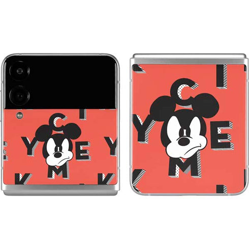 Disney Mickey Mouse Grumpy Face Galaxy Z Flip4 5G Skin