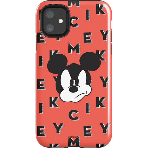 Disney Mickey Mouse Grumpy Face iPhone 11 Impact Case