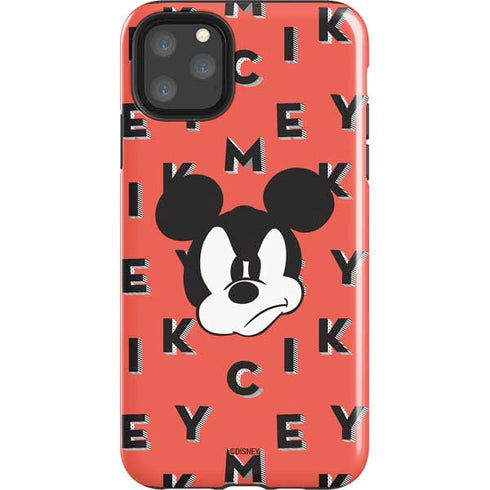 Disney Mickey Mouse Grumpy Face iPhone 11 Pro Max Impact Case