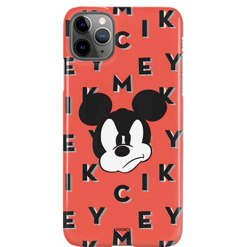 Disney Mickey Mouse Grumpy Face iPhone 11 Pro Max Lite Case