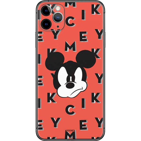 Disney Mickey Mouse Grumpy Face iPhone 11 Pro Max Skin