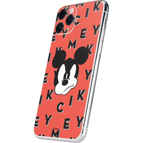 Disney Mickey Mouse Grumpy Face iPhone 11 Pro Skin