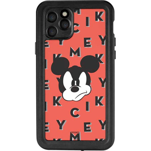 Disney Mickey Mouse Grumpy Face iPhone 11 Pro Waterproof Case