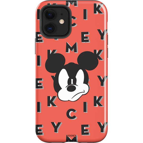 Disney Mickey Mouse Grumpy Face iPhone 12 Impact Case