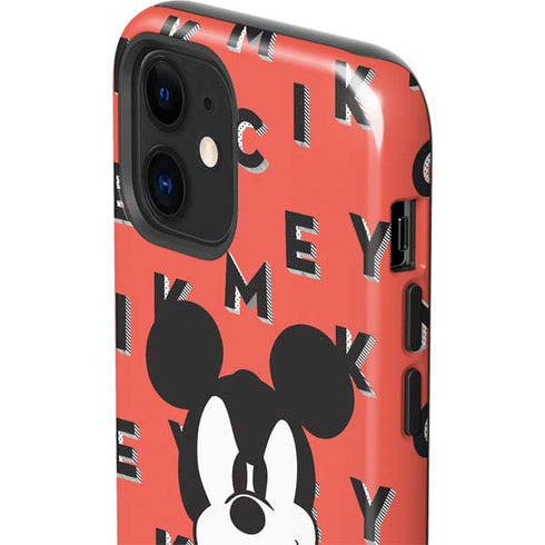 Disney Mickey Mouse Grumpy Face iPhone 12 Impact Case