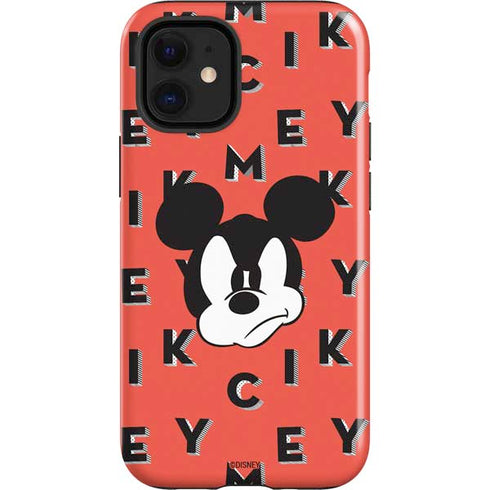 Disney Mickey Mouse Grumpy Face iPhone 12 Mini Impact Case