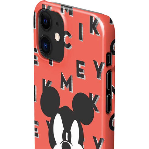 Disney Mickey Mouse Grumpy Face iPhone 12 Mini Lite Case