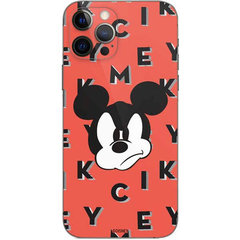 Disney Mickey Mouse Grumpy Face iPhone 12 Pro Skin