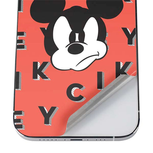 Disney Mickey Mouse Grumpy Face iPhone 12 Pro Skin