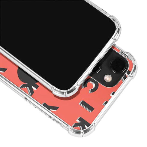 Disney Mickey Mouse Grumpy Face iPhone 14 Plus Clear Case