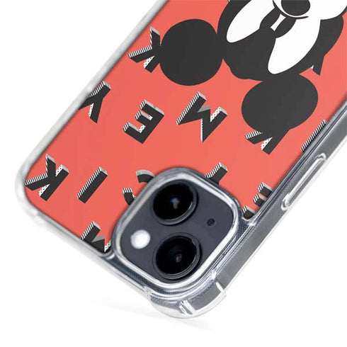 Disney Mickey Mouse Grumpy Face iPhone 15 Plus MagSafe Case